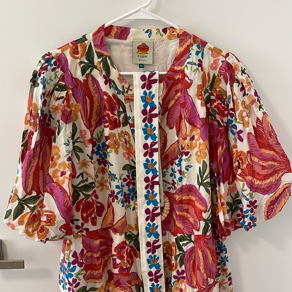 Farm Rio Belted Mini Dress - Picture 5 of 7